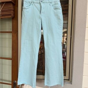 Kut from the Kloth Sky Blue Wide Leg Jeans
